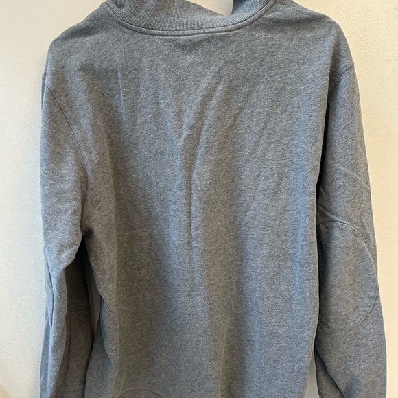 Men's size large grey vineyard vines 1/4 zip neck cotton sweatshirt - Picture 7 of 10